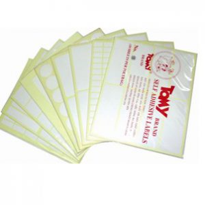 Decal nhãn Tommy A5 nhiều kích thước